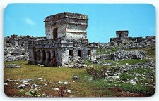 Vintage Postcard: Tulum, Mexico - Temple of the Frescoes picture