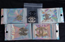 5pcs Designer , C , ZIP PULL BUTTONS Charms picture