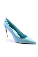 Christian Louboutin Womens Pointed Toe Sport Kate 85 Stiletto Pumps Blue Size 39 picture