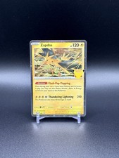 Pokemon 30th Celebration Zapdos Black Star Promo Cosmo 098 NM picture