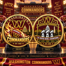 Washington Redskins 3X Super Bowl Champions Commemorative Coin, Raise Hail Coin picture