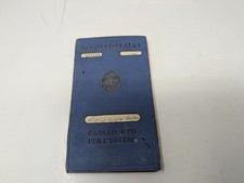 Vintage 1935 Italian Passport Regno d’Italia w Photo Stamps (257) picture