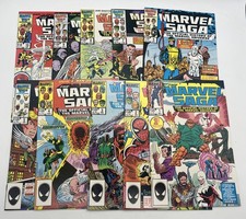 The Marvel Saga: the Official History of the Marvel Universe #1 - #10 picture