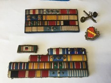WW2 -KOREA LEGION PILOT RIBBON BARS  74th ARTILLERY picture