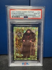 2001 Panini Harry Potter & The Philosopher’s Stone Sticker 54 Hagrid PSA 10 picture