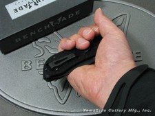 Benchmade 916SBK Triage Black Combo Blade Folding Knife picture