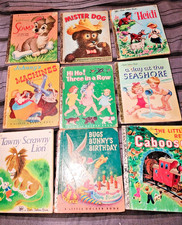 Lot 66 Vintage Little Golden Books1940s50s60s70s/1955 Smokey Bear 1972 Pinocchio picture