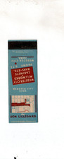Vintage Matchcover Webster City Millworks Cabinets Bars Etc Webster City , IOWA picture