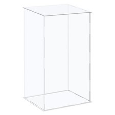 MECCANIXITY Acrylic Display Case Plastic Box Cube 10.2x8.3x16.1 Inch, Clear picture