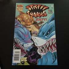 Street Sharks #1 - Archie Adventure Series Comic - 1996 - 1st Issue picture