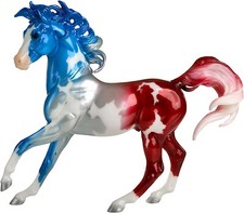 BREYER TRADITIONAL 1858 ANTHEM AMERICANA MODEL HORSE TRADITIONAL L.E. ARABIAN picture