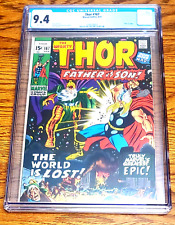 Thor #187 April 1971 CGC 9.4 NM White Pages  Marvel Comics Thor vs Odin picture