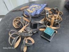 vintage leather Tefillin Tfilin Tfillen JEWISH JUDAICA  israel tfillen picture