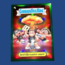2024 Topps Garbage Pail Kids Series Chrome 7 David Happy Hoff Refractor # 80/99 picture