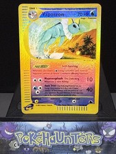 Pokemon Card Vaporeon 33/144 Skyridge Reverse Holo Rare Near Mint picture