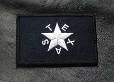 TEXAS STAR FLAG REVOLUTION LONE STAR TX STATE HOOK PATCH picture