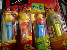 Vintage PEZ Lot of 12 Candy & Dispenser Packs, Assorted Multiple Characters  picture