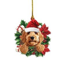 New Labradoodle Dog Christmas Ornament SO92 picture