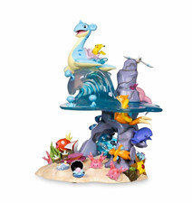 Pokémon Center Ocean of Friendship Figure Lapras Pikachu PVC Boxed picture