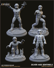 Sentinel Silver Age Resin Sculpture Model Kit  Pick 1 Unpainted/Unassembled picture