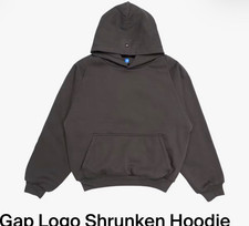 Yeezy Gap Engineered by Balenciaga Logo Hoodie Pullover Men’s S Black picture