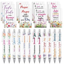 Wxiben Spanish Bible Verse Gifts for Women 24 Pcs Inspirational Scripture Pen... picture