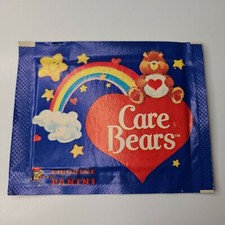 Vtg 1985 Care Bears Sealed Pack Figurine Panini American Greeting ITALY Stickers picture