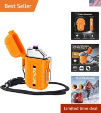 Windproof Plasma Lighter - Rechargeable & Waterproof for Ultimate Adventure Gear picture