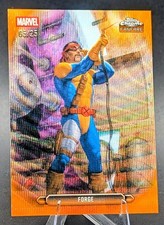 2026 Topps Chrome Marvel FORGE Fanfare Orange Wave Refractor /25  #FF-15  SP picture