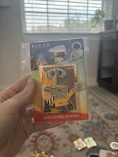 Disney PALM Royal Stamp Series Pink A La Mode Pixar Wall-E LE 400 Pin picture
