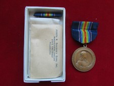RARE  Original WW1 US Army  PA NG 28th Division Medal in an Jeweler Award Box picture