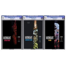 PRESALE: CGC 9.8 Midnight Spider-Man/ Fantastic Four /X-Men #1 Cover A Bundle picture