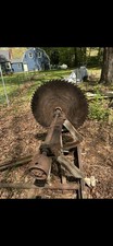 Antique Buzz Saw As Is - 2 Blades, Rehab, Or Display As A Conversation Piece picture
