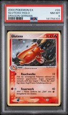 2004 Pokemon EX Card Charmeleon (Glutexo) Holo #99 PSA 8 NM MINT GERMAN  picture