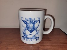 Vintage 1993 IBM Computer Coffee Ceramic Mug A WHOLE NEW SHADE OF BLUE Panther picture