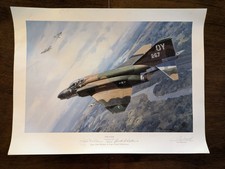 Roy Grinnell Olds Flight F-4 Phantom Signed Madden DeBellevue Vietnam Aviation picture