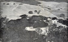 Monterey CA California La Casa Escondida Holman's Ranch Aerial Vintage Postcard picture