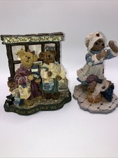 Boyds Bears Lot Pam & Kristi Shopsalot 4th Ed & Barbara Gentletouch Nurse 1st Ed picture