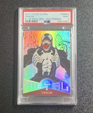 2017 Fleer Ultra Spider-Man 🔥 Venom Precious Metal Gems Patterned PSA 9 🔥PMG picture