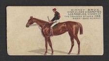 1880's N229 Kinney Tobacco Card - Los Angeles Checklist Back - HOF Isaac Murphy picture