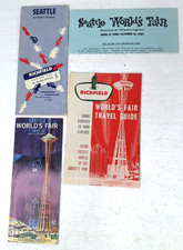 World's Fair 1962 Seattle Lot Of 4 Pieces Of Memorabilia picture