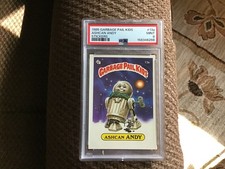 1985 Topps Garbage Pail Kids Series 1 #13a ASHCAN ANDY - Matte Back - PSA 9 picture
