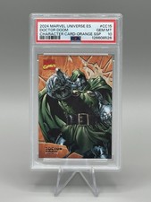2024 Marvel Finding Unicorn Evolution Doctor Doom Orange SSP CC-15 PSA 10 6/10 picture