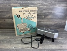 Vintage Dolce Automatic Electric Pizzelle Baker Maker Model 300-EP.   S3 picture