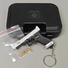 G.34 Keychain,Metal Gun Keychain Mini Pistol Keychain for Man,Son,Collector picture