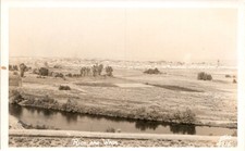 c1915 City Overview Richland, Benton County, WA Antique Real Photo Postcard RPPC picture