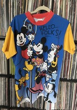 Vintage Walt Disney Resort Mickey Minney Inc Mouse AOP 90s T Shirt picture