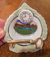 Antique German Ohio State Reformatory Mansfield Ohio Souvenir Pipe Rest picture