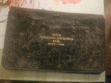 Antique Provo Utah Bank Wallet Mormon LDS History Reed Smoot Leather picture