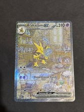 Alakazam ex 201/165 Sv: Scarlet & Violet 151 Holo Near Mint Condition picture